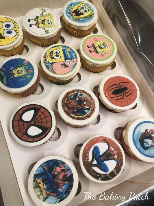 Edible Image Cupcakes